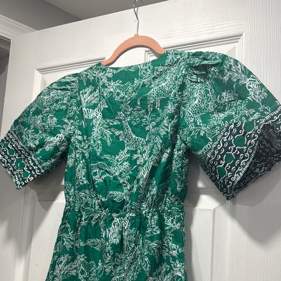 Lilly Pulitzer Green Floral Dress - Picture 7 of 9